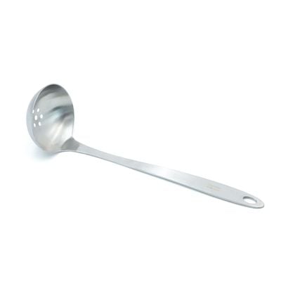 Steel spatula full matte soup ladle