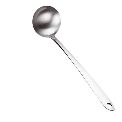 Steel spatula full matte soup ladle