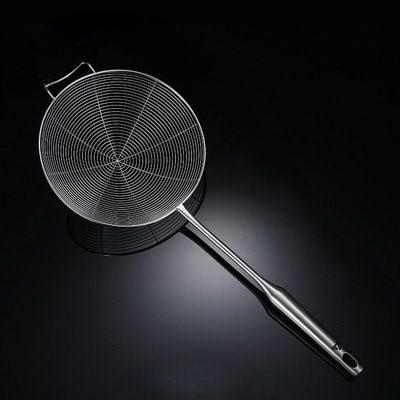 Steel spatula 19.5 CM Food strainer 