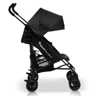 TEKNUM Eco Lite 2 Stroller with Cup holder - Black