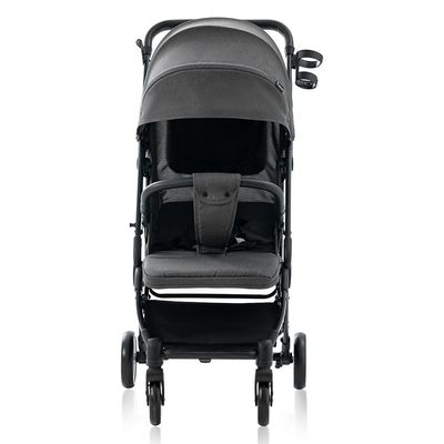 TEKNUM Travel Cabin Stroller with Coffee Cup Holder - Slate Grey