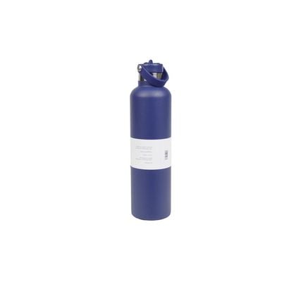 Moya "Coral Reef" 1L Insulated Sustainable Water Bottle Navy