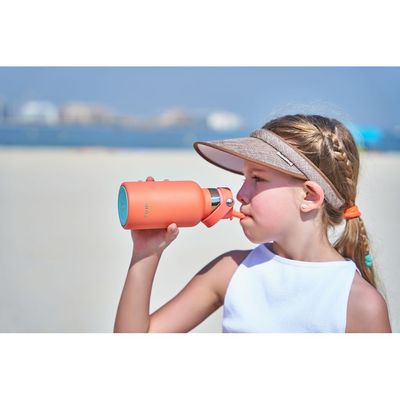 Moya "Seashell" 350ml Insulated Sustainable Water Bottle Coral