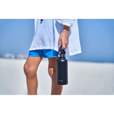 Moya "Starfish" 500ml Insulated Sustainable Water Bottle Black