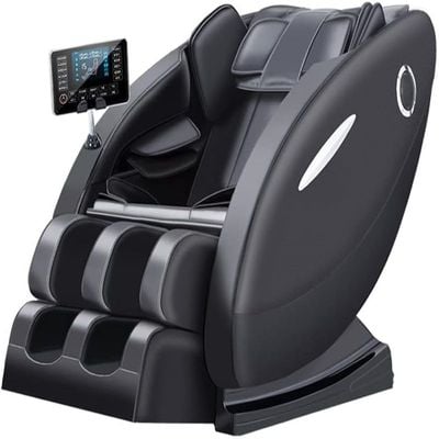 COOLBABY Music massage chair family fully automatic whole body electric multi function supreme cabin sofa, Black, DDAMY01-BLK