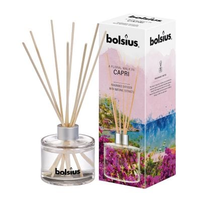 Bolsius Capri Fragrance Diffuser with Natural Extracts, 100ml