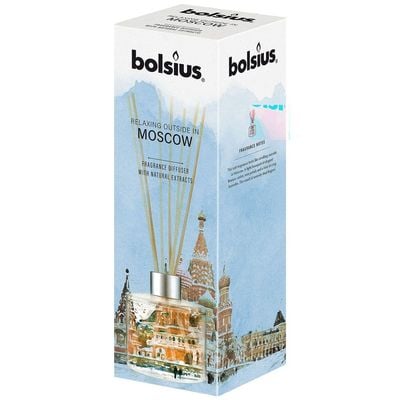 Bolsius Moscow Fragrance Diffuser with Natural Extracts, 100ml