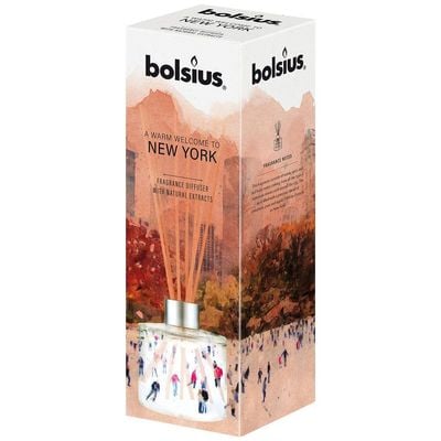 Bolsius New York Fragrance Diffuser with Natural Extracts, 100ml