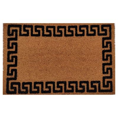 AE Coir Flock Patterned Mat - 40 x 60cm