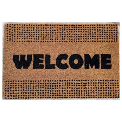 AE PVC & Coir "Welcome" Printed Mat - 40 x 60cm AE PVC & Coir "Welcome" Printed Mat - 40 x 60cm