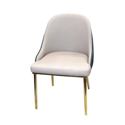 Jilphar Furniture Modern Living Room Chair with Golden Metal Legs - JP1294