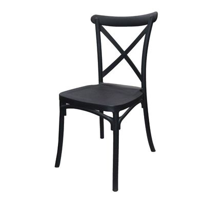 Jilphar Furniture Polypropylene Cross Back Dining Chair JP1310A