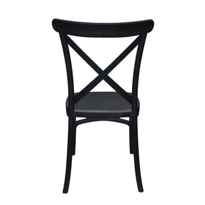 Jilphar Furniture Polypropylene Cross Back Dining Chair JP1310A