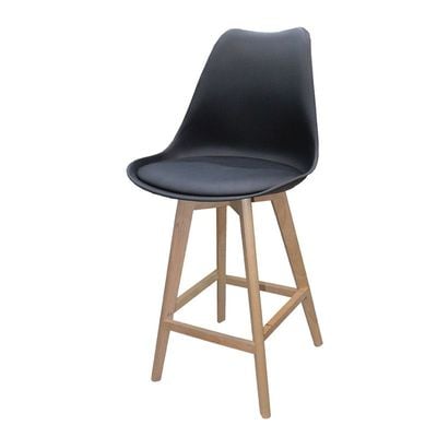 Jilphar Furniture High Bar Chair with Wooden Legs- JP1312A