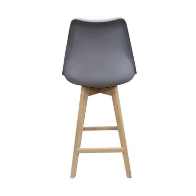 Jilphar Furniture High Bar Chair with Wooden Legs- JP1312C