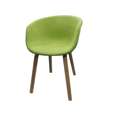 jilphar Furniture Fabric Dining Chair with Wooden Legs - JP1330c