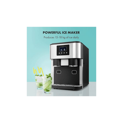 COOLBABY Ice Maker Machine 3 In 1 Counter, Silver
