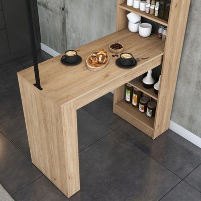 Home Canvas Blend Bar Unit Oak