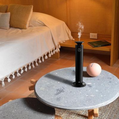 SCENTA FLORA Scent Smart | Portable Scent Diffuser | Adjustable Fragrance Levels | Aroma Diffuser | 10,000 mAh Rechargeable Battery, App Controlled, Whisper Quiet and Aromatherapy Device | Black