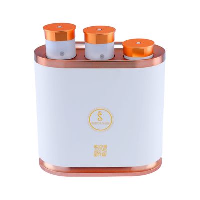 SCENTA FLORA - SCENT TRINITY - Triple Atomizer Scent Diffuser, App-Controlled, Explore 3 Distinct Fragrances (White)