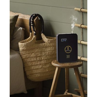 SCENTA FLORA - SCENT ECONO - Economical App-Controlled Aromatherapy Scent Diffuser (Black)