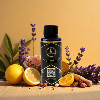 WINTER RAIN - Diffuser Aroma Oil - Soothing, Healing, and Relaxing Fragrance for Scent Diffusers - Aromatherapy (50 ml)
