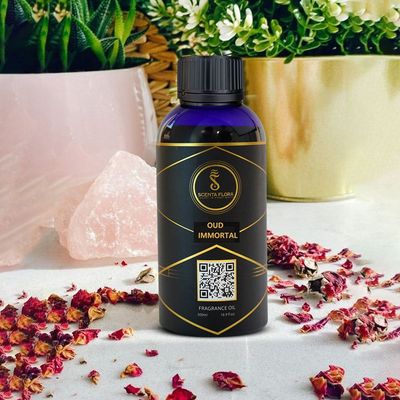 OUD IMMORTAL - Diffuser Aroma Oil - Soothing, Healing, and Relaxing Fragrance for Scent Diffusers - Aromatherapy (500 ml)