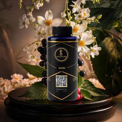 SULTAN - Diffuser Aroma Oil - Soothing, Healing, and Relaxing Fragrance for Scent Diffusers - Aromatherapy (200 ml)