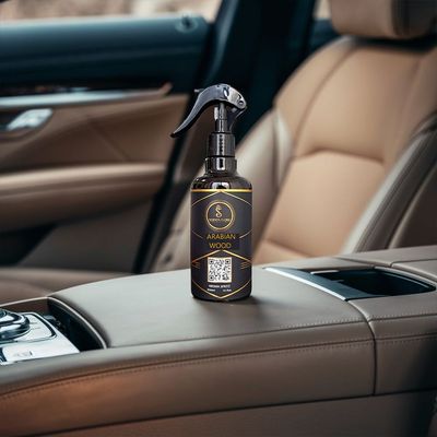 ARABIAN WOOD – Aroma Spritz - Ready-to-Use Long-Lasting Air Freshener for Cars, Carpets, Curtains, Rooms, Fabrics, and Abayas (300 ml)