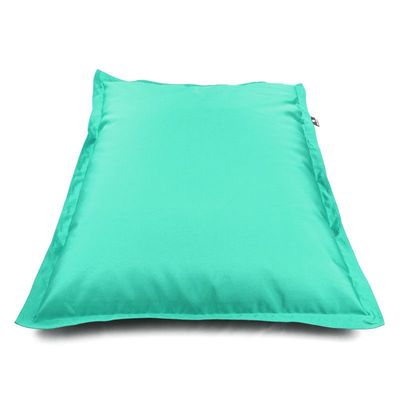 Luxe Decora Grande Bean Bag | Relaxing Outdoor Poolside & Beach Lounger | Water-Repellent Olefin Fabric | Removable Cover | Filled with Polystyrene Beads | Adults & Kids (Pear Green, Large)