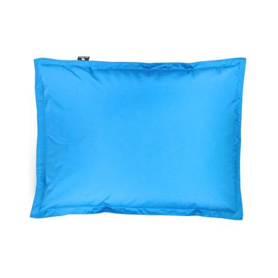 Luxe Decora Grande Bean Bag | Relaxing Outdoor Poolside & Beach Lounger | Water-Repellent Olefin Fabric | Removable Cover | Filled with Polystyrene Beads | Adults & Kids (Ocean Blue, Large)