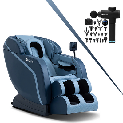 JC Buckman RefreshUs Massage Chair +BlissUs Gun Massager