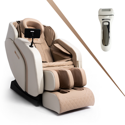 JC Buckman IndulgeUs Massage Chair + Easy Pedi