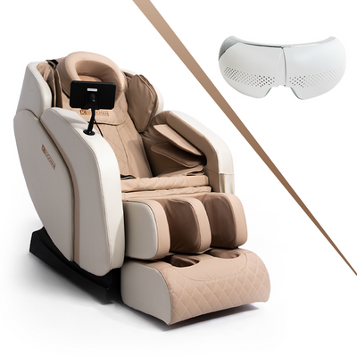 JC Buckman IndulgeUs Massage Chair + Eye Soothe Massager