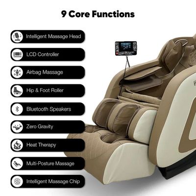 JC Buckman IndulgeUs Massage Chair + JoyUs Gun Massager