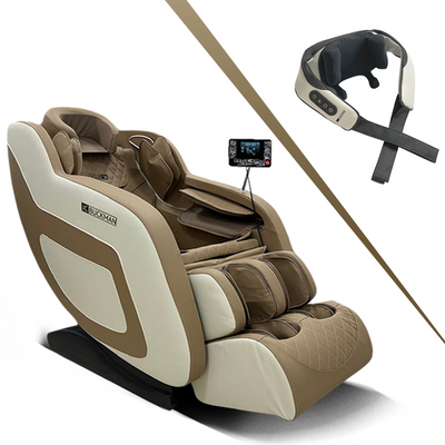 JC Buckman IndulgeUs Massage Chair + The Claw Shoulder Massager