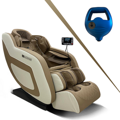 JC Buckman IndulgeUs Massage Chair + Massage Gun With Belt