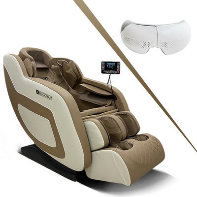 JC Buckman IndulgeUs Massage Chair + Eye Soothe Massager