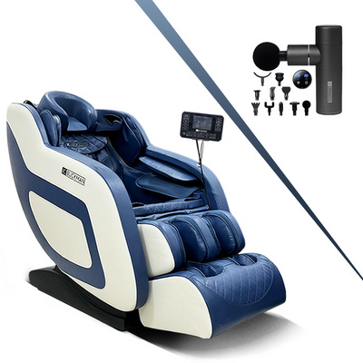 JC Buckman IndulgeUs Massage Chair + JoyUs Gun Massager