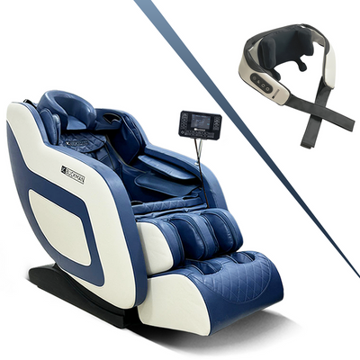 JC Buckman IndulgeUs Massage Chair + The Claw Shoulder Massager