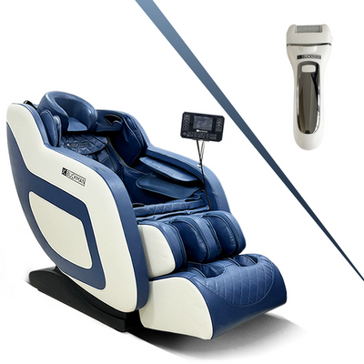 JC Buckman IndulgeUs Massage Chair + Easy Pedi