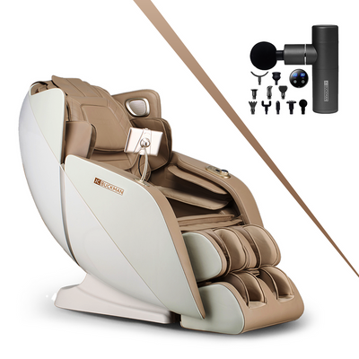 JC Buckman ReviveUs Massage Chair + JoyUs Gun Massager