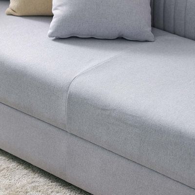 Kean 2-Seater Fabric Sofa - Grey - With 5-Year Warranty