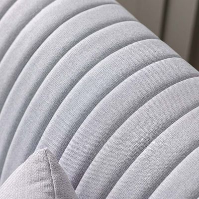 Kean 2-Seater Fabric Sofa - Grey - With 5-Year Warranty