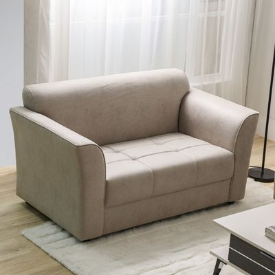 Cosica 2-Seater Fabric Sofa - Beige - With 5-Year Warranty