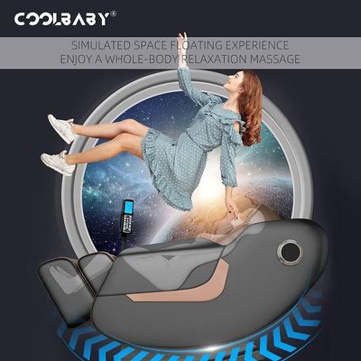 COOLBABY Recliner Luxury Massage Chair for Stress Relief, Full Body Massage Chair with LCD Screen Control, Heat Compress, Bluetooth Music Stereo fully automatic space luxury Chair AMY-BK6-SRK01