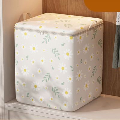 Mei Lifestyle Large Waterproof Storage Bag for Clothes and Blankets - 110L Dustproof and Moisture-Proof, Ideal for Home, Dorm, and Travel