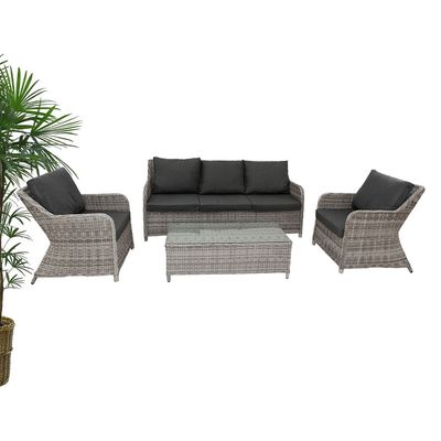 Five Seater Outdoor Rattan Sofa Set