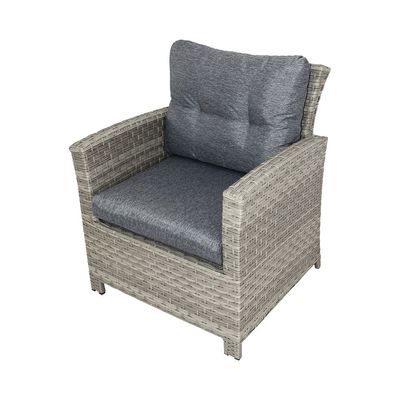 Rattan 9 Seater Patio Garden sofa set Gray