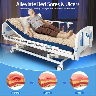 COOLBABY anti-bedsore airbed, consisting of airbed and air pump, with Comfi pump technology to prevent bedsores - Biege